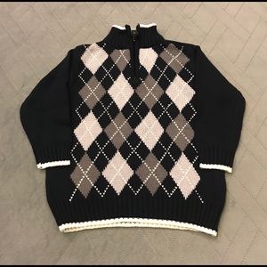 NWT TCP Half Zipper Collar sweater Size 24 months